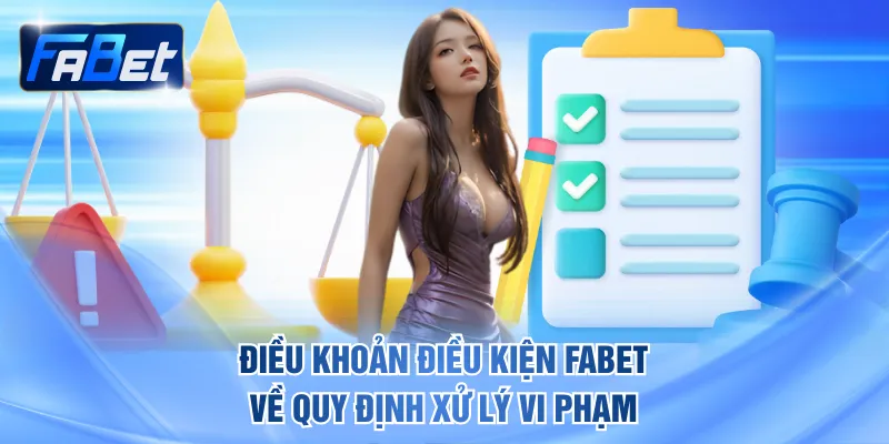 Điều khoản điều kiện FABET về quy định xử lý vi phạm